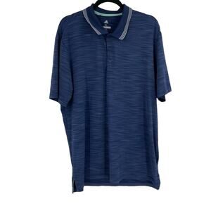 Adidas Men's Golf Polo Shirt XL Classic Style Performance Blue Ultimate 365